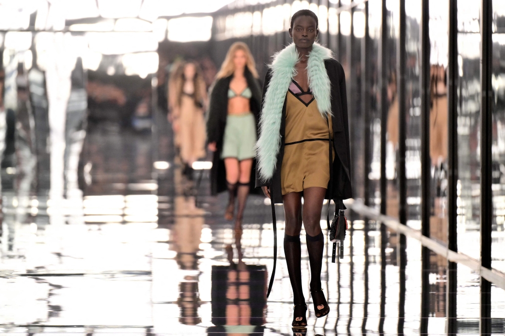 Fendi Channels Raffaella Carrà for a Daring Spring 2027